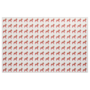 Santa Dala Horse Fabric Stof