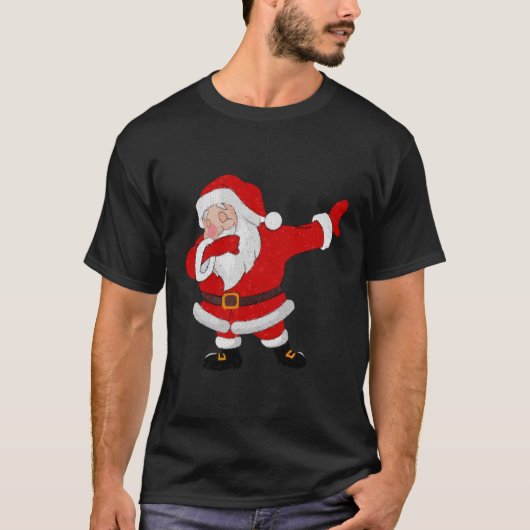 Santa Dancing Classic T-Shirt (Voorkant)