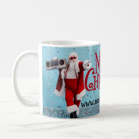 SANTA DANCING Mug Koffiemok (Links)