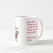 Santa Dank u Mok voor uw brief (Voorkant rechts)