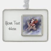 Santa Delivers Ornament (Voorkant)