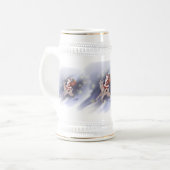 Santa Delivers Stein Bierpul (Voorkant links)