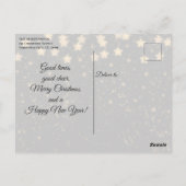  Santa Delivery Auto Kerstmis Groeten Briefkaart (Achterkant)