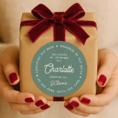 Santa Delivery Sticker | Christmas Elf Label Seal