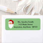 Santa Design Return-adreslabels Etiket (Insitu)