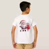 Santa design T-shirt (Achterkant volledig)