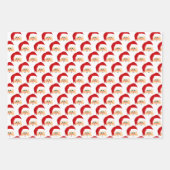 Santa Design Wrapping Paper-sets Inpakpapier Vel (Voorkant 2)