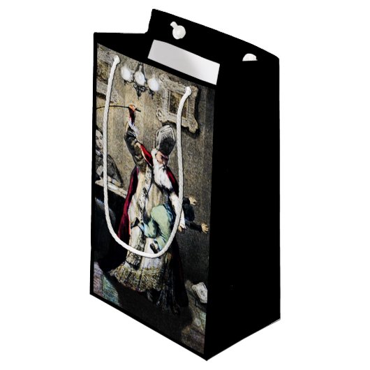 Santa Discipline Klein Cadeauzakje (Voorkant Gekanteld)