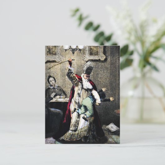 Santa Disciplines Kind Briefkaart (Staand voorkant)