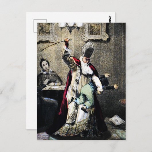 Santa Disciplines Kind Briefkaart (Voorkant / Achterkant)