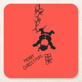 Santa Distribution Gifts Kartonnen Onderzetters