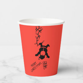 Santa Distribution Gifts Papieren Bekers