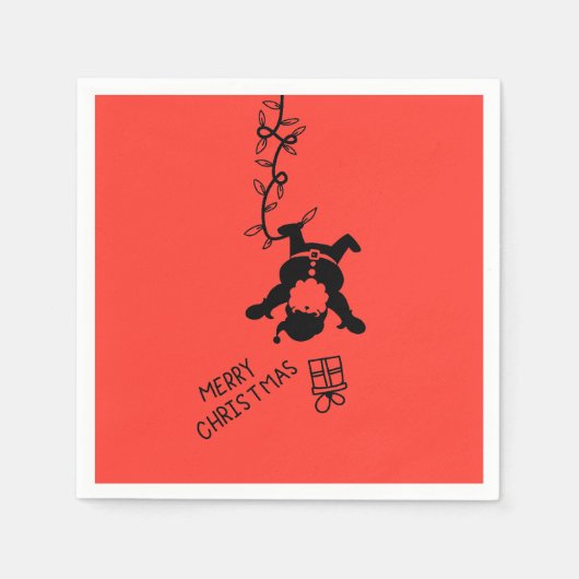 Santa Distribution Gifts Servet (Voorkant)