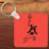 Santa Distribution Gifts Sleutelhanger (Voorkant)