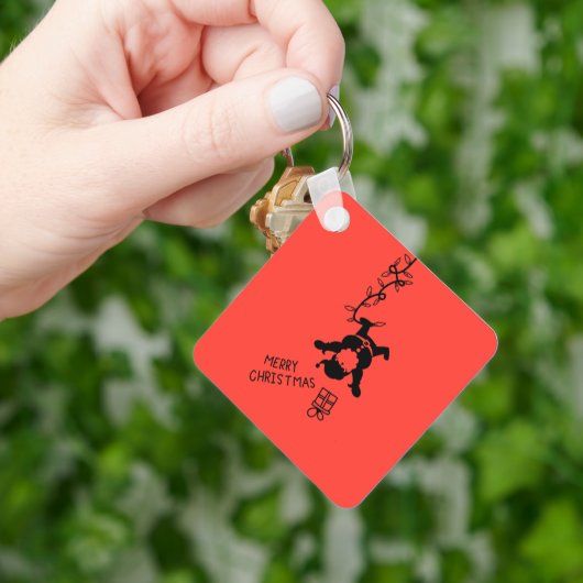 Santa Distribution Gifts Sleutelhanger (Hand)