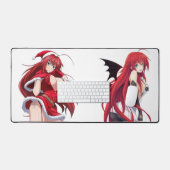Santa Diva Anime Winter Outfit - Desk Mat (Keyboard & Muis)