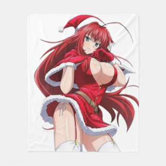 Santa Diva Anime Winter Outfit - Fleece Deken