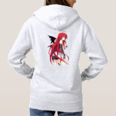 Santa Diva Anime Winter Outfit - T-Shirt (Achterkant)
