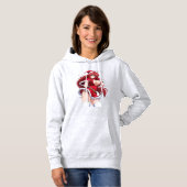 Santa Diva Anime Winter Outfit - T-Shirt (Voorkant volledig)