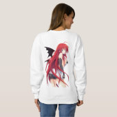 Santa Diva Anime Winter OutfitT-Shirt Trui (Achterkant volledig)