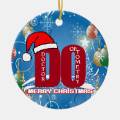 SANTA DO CHRISTMAS ORNAMENT DOCTOR OPTOMETRY (Voorkant)