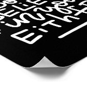 Santa Doesn T Believe In You Either _1  Poster (Hoek)