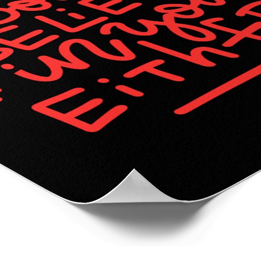 Santa Doesn T Believe In You Either Poster (Hoek)