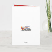 Santa Dog Pet Foto Groeten Feestdagen Kaart (Achterkant)