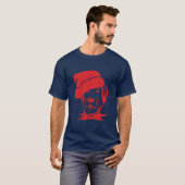 Santa Dog T-shirt (Voorkant volledig)
