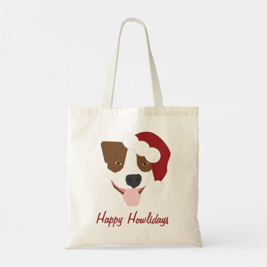 Santa Dog - Tote Bag (Achterkant)