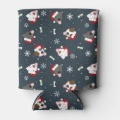 Santa Dogs Blikjeskoeler (Voorkant)