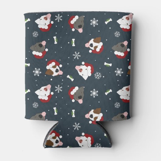 Santa Dogs Blikjeskoeler (Voorkant)