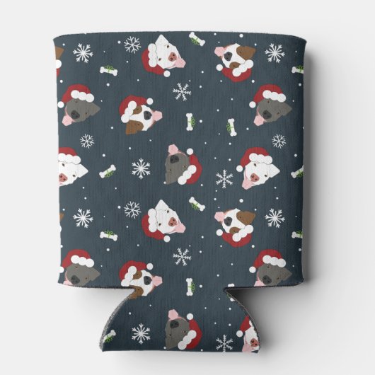 Santa Dogs Blikjeskoeler (Achterkant)