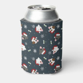 Santa Dogs Blikjeskoeler (Blikje Achterkant)