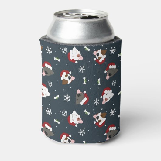 Santa Dogs Blikjeskoeler (Blikje Achterkant)