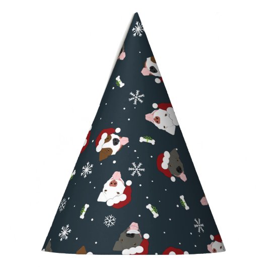 Santa Dogs Feesthoedjes (Links)