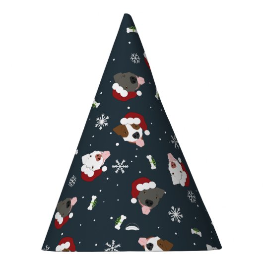 Santa Dogs Feesthoedjes (Rechts)