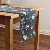 Santa Dogs Korte Tafelloper (Voorbeeld)