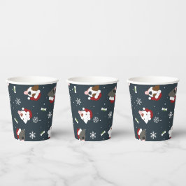 Santa Dogs Papieren Bekers