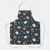 Santa Dogs Schort (Voorkant)