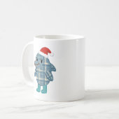 Santa Dolfijn Klassieke Mok (Voorkant links)