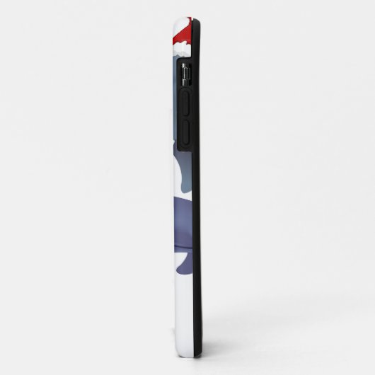 Santa dolphins Case-Mate iPhone case (Achterkant/links)