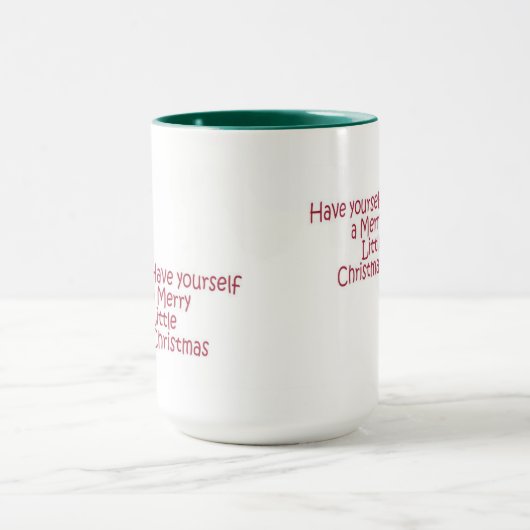 Santa Doodle Dog Mok (Midden)