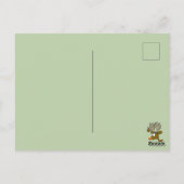 Santa Down de Chimney Briefkaart (Achterkant)