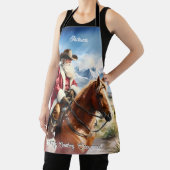 Santa Dragen Cowboy Pet en Paardrijden Schort (Insitu)