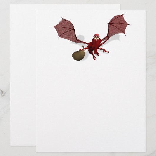 Santa Dragon (Voorkant / Achterkant)
