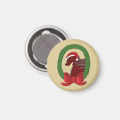 Santa Dragon Magnet (Voorkant / Achterkant)
