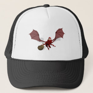 Santa Dragon Trucker Pet
