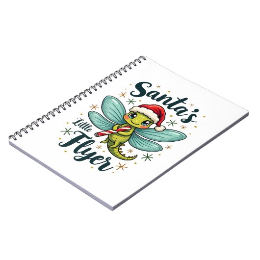 Santa Dragonfly Notitieboek (Linkerzijde)