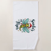 Santa Dragonfly Strandlaken (Voorkant)